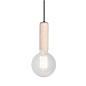 Bulb E27 wood подвесной светильник, Massmi — фото 7