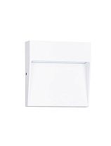 Sandy White Aluminium Polycarbonate Diffuser LED 3Watt 220-240Volt 91Lm IP54 3000K L:10.5 W:2.2 H:10.5 cm