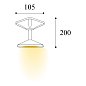 Подвесной светильник Aura Moretti Luce 3502 — фото 4