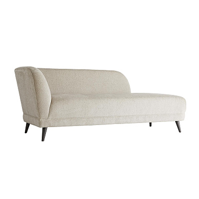 8109 Catalina Chaise Stone Bouclé Arteriors диван