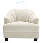 111272 Chair Polaris ecru velvet Eichholtz