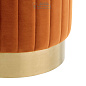 112173 Stool Allegra roche orange velvet Eichholtz