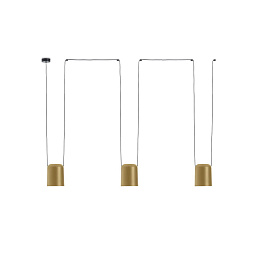 00-8379-05-DL Leds C4 Attic 3 bodies Conic Shape 1200mm черный