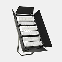 Spotlight IP65 Modular 6 Modules LED 335.4W 3000K 0-10V Urban grey 38654lm