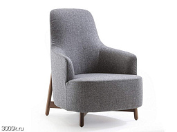 Copine bergere wood Кресло из ткани Bergere с подлокотниками Porada