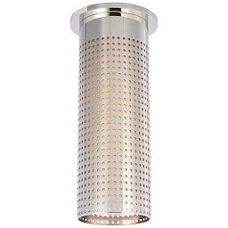EU-KW4064 Visual Comfort Precision накладной потолочный светильник с цилиндрическим перфорированным корпусом