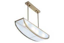PP-343 Patinas lighting Orleans подвес в виде лодочки из стеклянных трубок