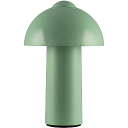 494103 Globen Lighting Buddy переносная настольная лампа с куполообразным плафоном зелёного цвета