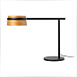 29568 LOOP LED Black table lamp with clip настольная лампа Faro barcelona