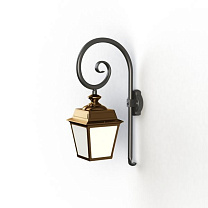 Place des Vosges 1 Tradition N° 5; Frosted glass E27 105W; Tinted lacquered brass