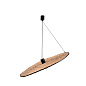 68590-70 Faro COSTAS Black/rattan pendant lamp ø1000 потолочный светильник матовый черный — фото 5