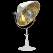 Fortuny - Armilla 41 - Lampe de table - Pied blanc/Blanc-Or