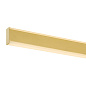 1006187 SLV ONE LINEAR 100 PD PHASE up/down brass подвесной линейный светильник — фото 6