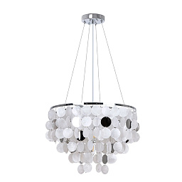 A4100LM-6CC Arte Lamp PIPIRIMA подвесная люстра с каскадными стеклянными шарами