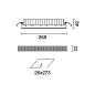 EJ94 Laser Blade XS iGuzzini Minimal 15 cells - Wide Flood beam - LED