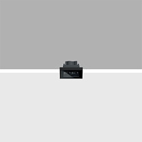 Laser Blade InOut Recessed rectangular ceiling-mounted IP65 luminaire, compact body, Warm White LEDs, Flood optic. 4W 352lm - 3000K