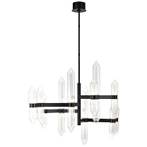 Langston Large Chandelier гальваническая темная бронза