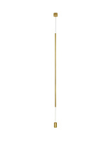 Brass Gold Aluminium LED 20 Watt 230 Volt 698Lm 3000K IP20 D: 7 H: 300 cm
