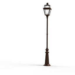 148008046 Roger Pradier Place Des Vosges уличный фонарный столб тёмно-коричневого цвета с классическим фонарём