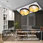 DK2422-GD Denkirs DK2400 встраиваемый светильник 50W — фото 4