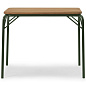 608063 Normann Copenhagen Vig Стол 80x90 см, дерево робиния / темно-зеленый — фото 1