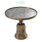 111952 Side Table Fiocchi antique gold finish M Eichholtz