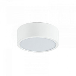 8238 Linea Light Group Box потолочный светильник цилиндрической формы белого цвета с утопленным рассеивателем