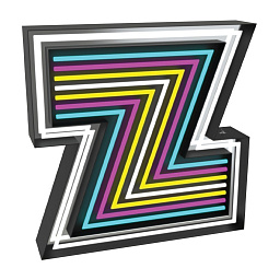 Графический светильник DelightFULL Letter Z