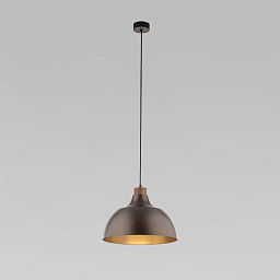 a068328 TK Lighting Cap подвесной светильник с металлическим куполообразным плафоном на шнуре