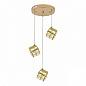 12048/3P Gold Indigo Radioso подвесной светильник 7.7W 1540lm 3000, 4200, 6400K — фото 3