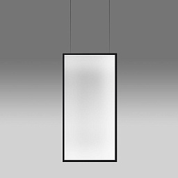 2005030A Artemide Discovery подвесной светильник с квадратным корпусом и равномерным свечением