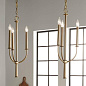 Florence 28.5" 3 Light Pendant Brushed Natural Brass подвесной светильник 52496BNB Kichler — фото 5
