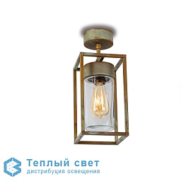 3367 Moretti Luce Cubic потолочный уличный светильник в подвесной квадратной конструкции