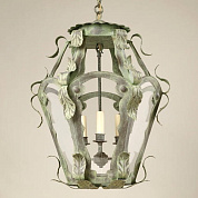 CL0260.GR.SE Thetford Tôle Lantern, Green, 3 Lights