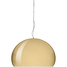 9035gg Kartell FL-Y подвесной светильник куполообразной формы золотистого оттенка