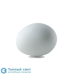 Gregg Media - Lampe à poser Foscarini Gregg настольная лампа с округлым плафоном из белого стекла