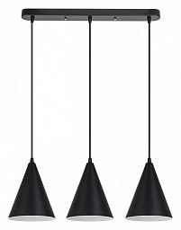 A7074SP-3BK Arte Lamp Lark подвесной светильник с тремя конусными плафонами