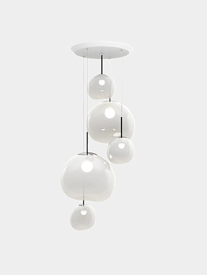 Подвесная система Tom Dixon Melt Opal Large-Round