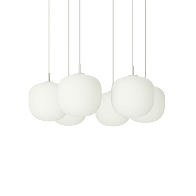 Rime Pendant Cluster подвесной светильник Muuto White / White - Ø 25 cm RIMCL25A0104