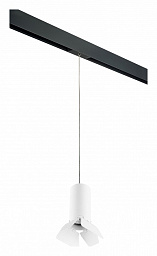 PRORP486436 Lightstar Rullo трековый подвесной светильник с узким белым плафоном для однофазного шинопровода