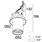 19896 9020 B Delta Light SPY 52 Trimless Soft утопленный точечный светильник — фото 1