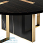 TYRON Круглый деревянный обеденный стол MARIONI