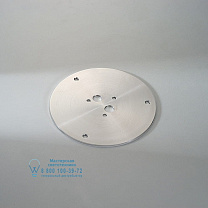 Stic - Base plate d.200mm - ano. Alu.