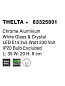 83325801 THELTA Novaluce светильник LED E14 1x5Вт 230В IP20