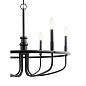 Capitol Hill 22" 6 Light Chandelier Black люстра 52304BK Kichler — фото 9