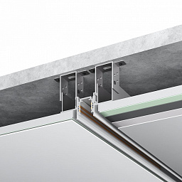 ST1004.529.12 ST-Luce SKYLINE 48 встраиваемый трек для магнитных систем 48V шириной 23 мм