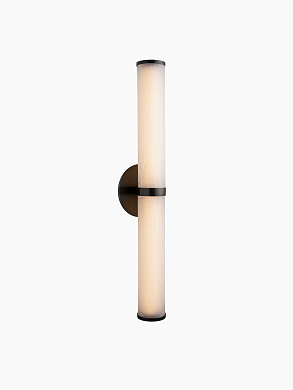 Настенный светильник Heathfield Esme Double WL-ESME-BBRZ-FRCR-DBL-STD