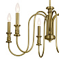 Karthe 6 Light Chandelier Natural Brass люстра 52470NBR Kichler — фото 8