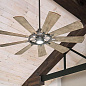65" Gentry Fan Anvil Iron люстра-вентилятор 300265AVI Kichler — фото 1