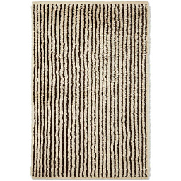 1104269869 Ferm Living Kami Узелковый ковер 120x180 см, оттенок «белый/кофе»